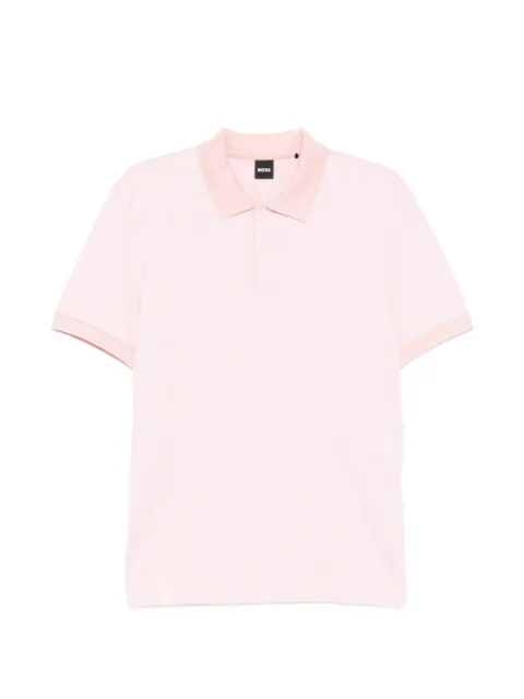 BOSS cotton polo shirt