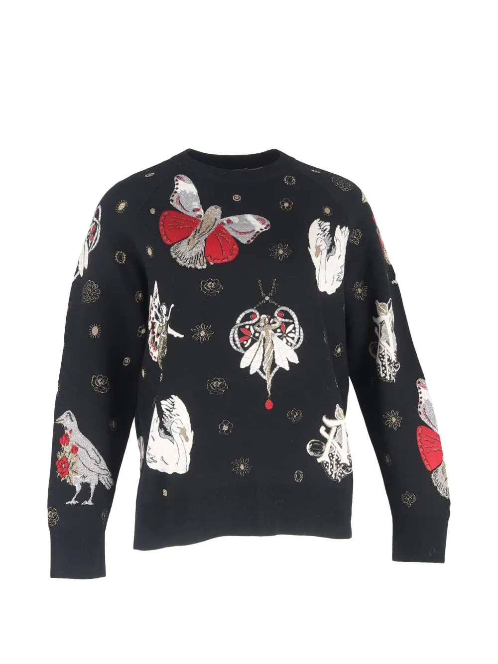 Alexander McQueen Pre-Owned Gothic Fairytale sweater - Black