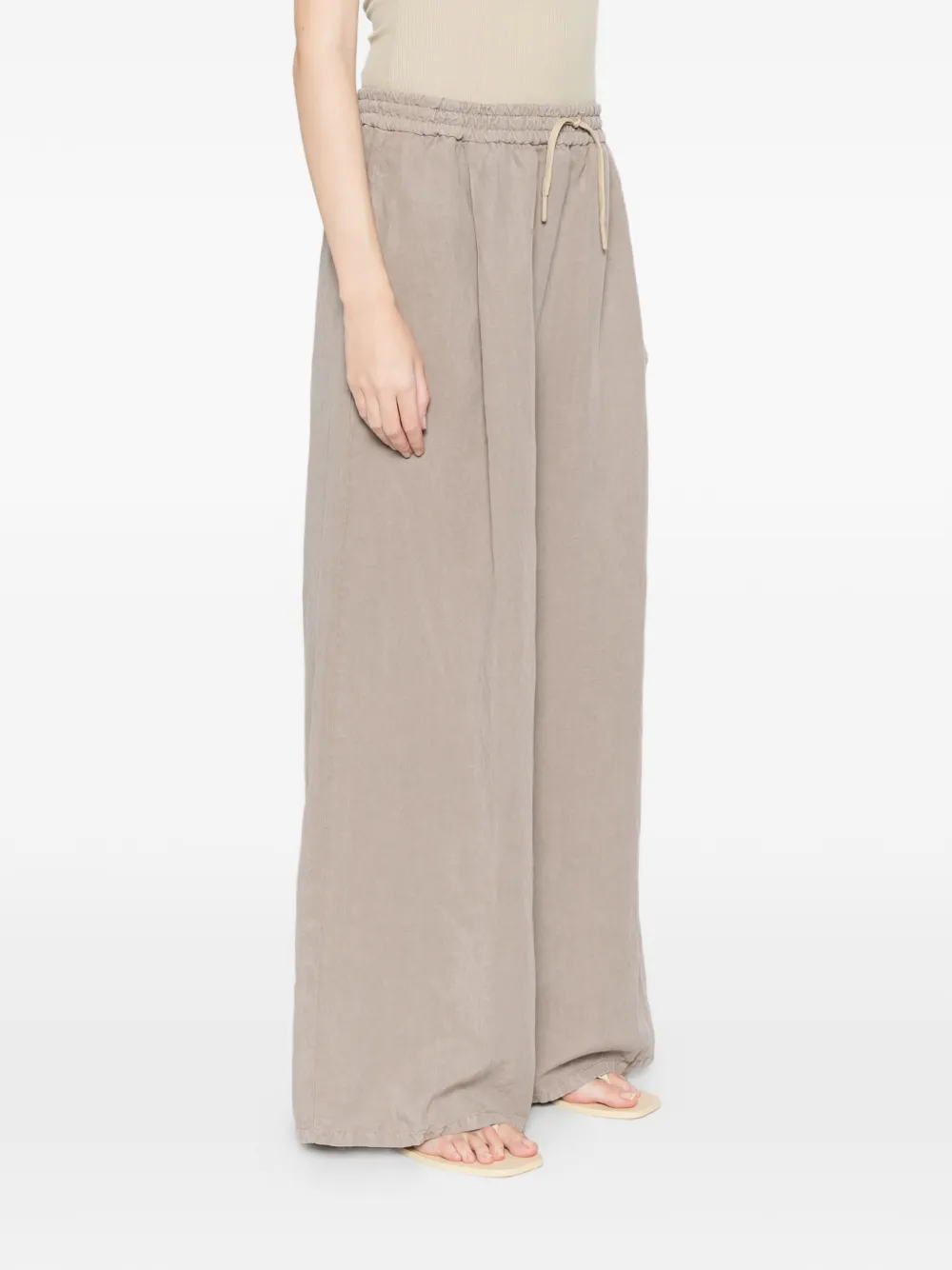 Drawstring-Waistband Trousers