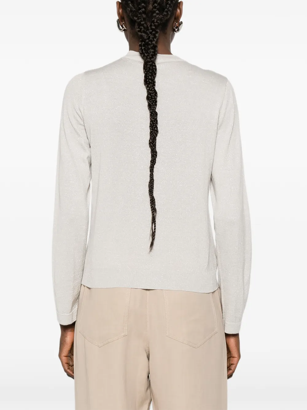 Brunello Cucinelli Metallic vest Grijs