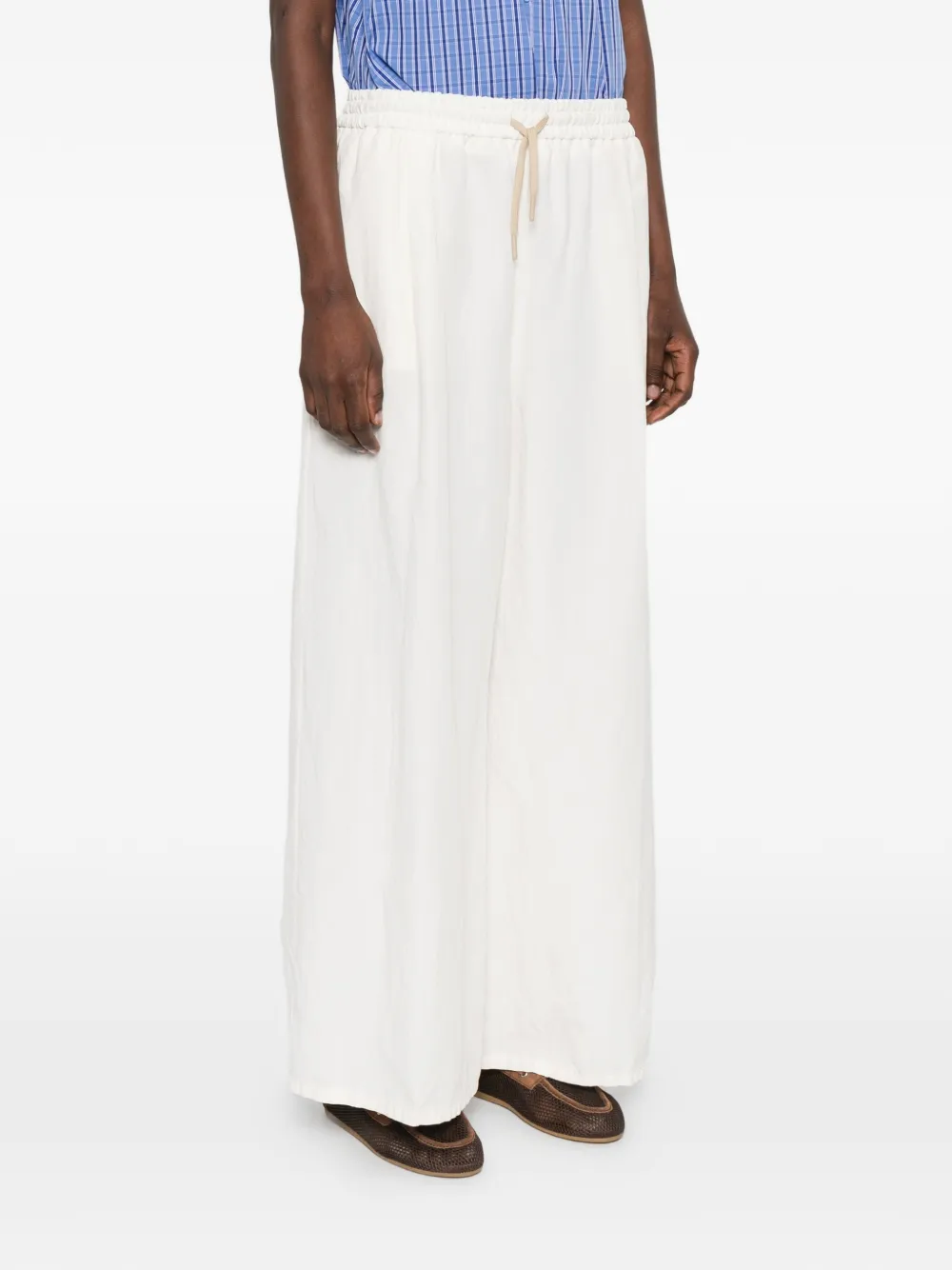 Berwich Nina Palazzo Pants - Neutrals 