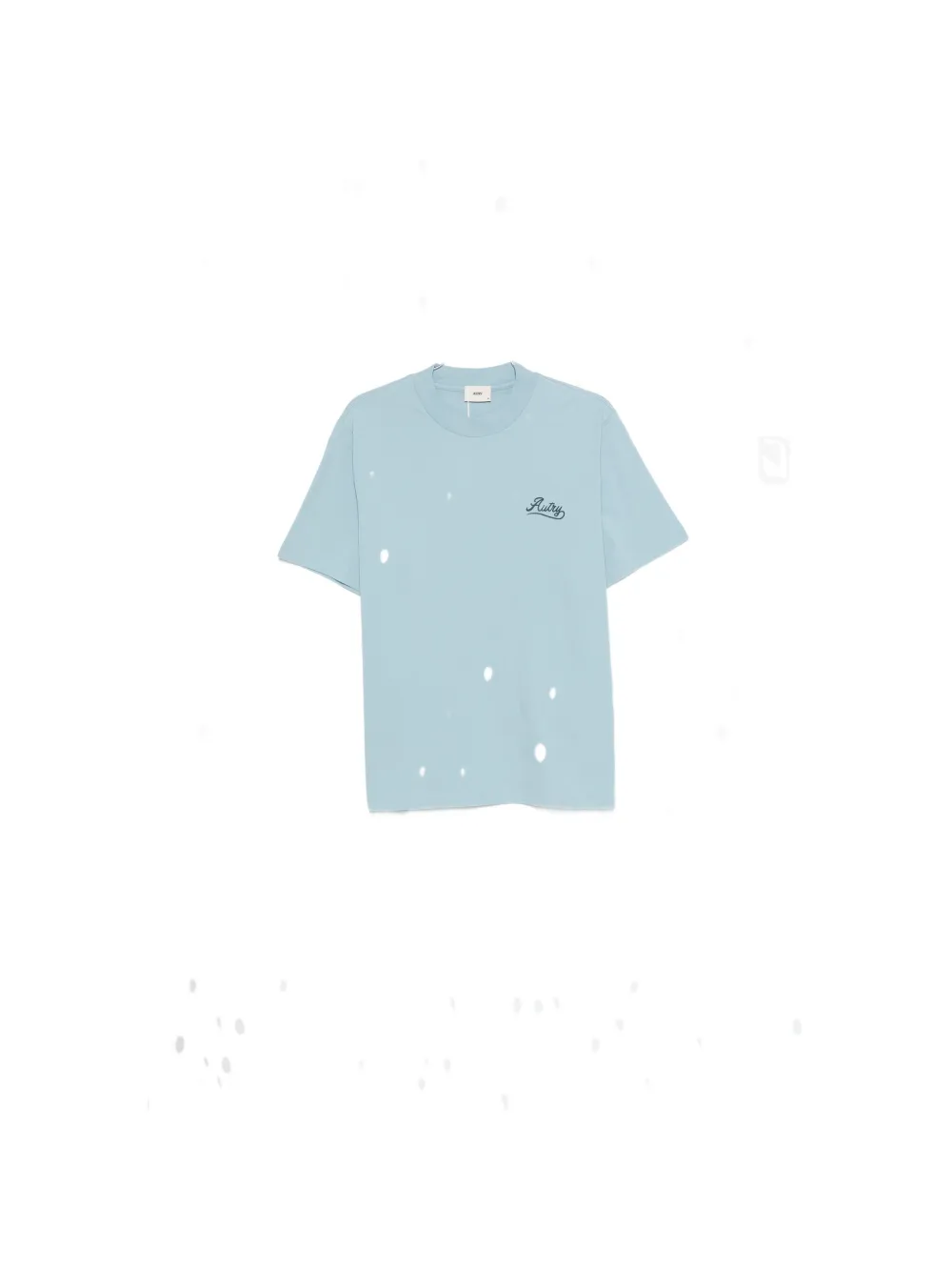 Autry logo-print T-shirt - Blu