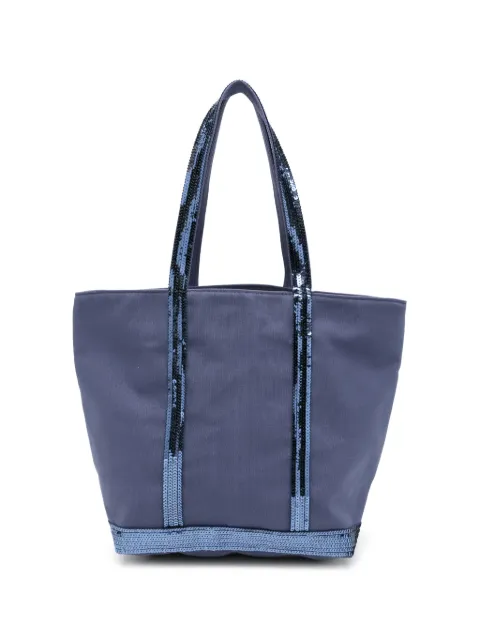 Vanessa Bruno medium Cabas sequin-embellished tote bag