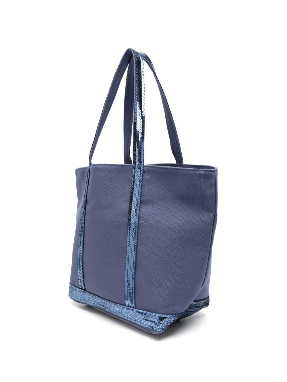  Vanessa Bruno Medium Cabas Sequin-embellished Tote Bag - Blue 
