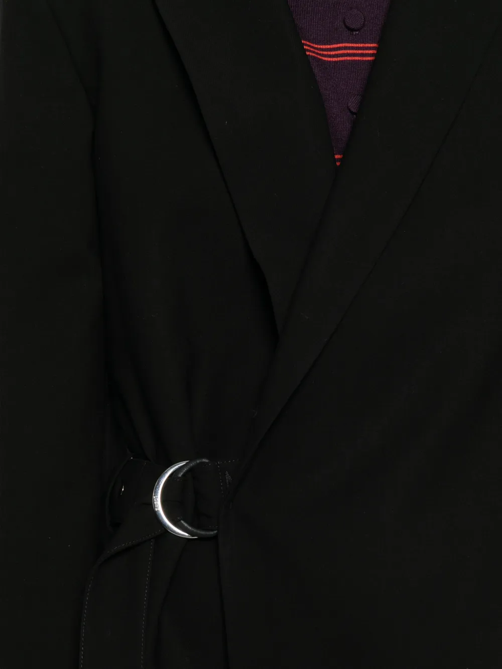LOEWE Blazer met gesp Zwart