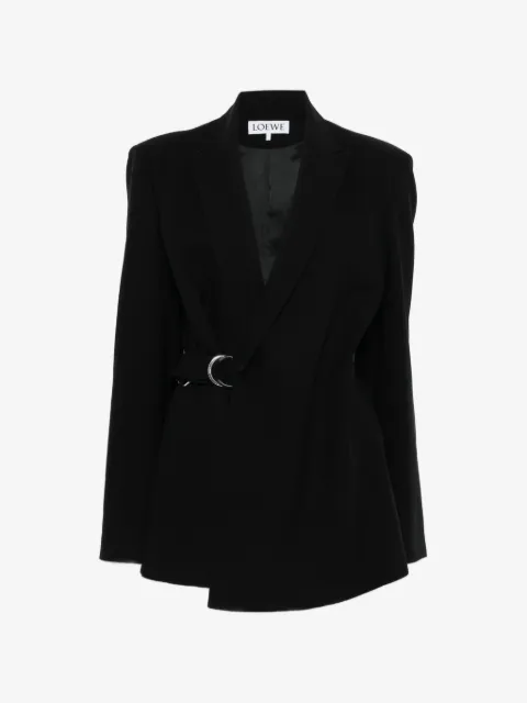 LOEWE buckled wool blazer