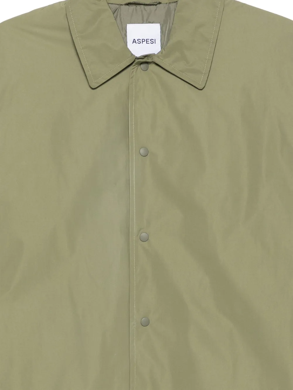  Aspesi Pollard Ite Collared Shirt - Green 