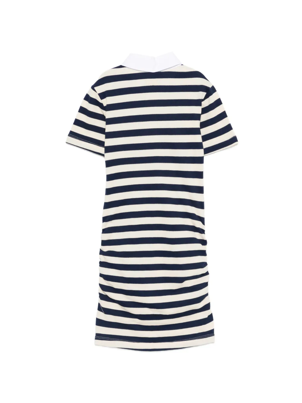 MSGM Kids Gestreepte jurk Blauw