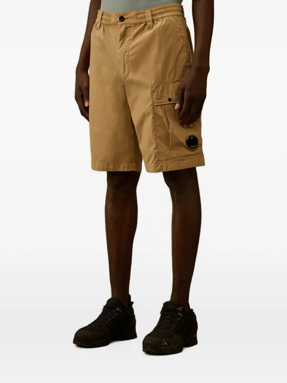 C.P. Company 50 Fili stretch loose Lens cargo shorts