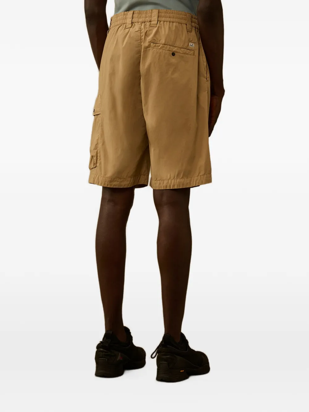 C.P. Company 50 Fili Lens cargo shorts Beige
