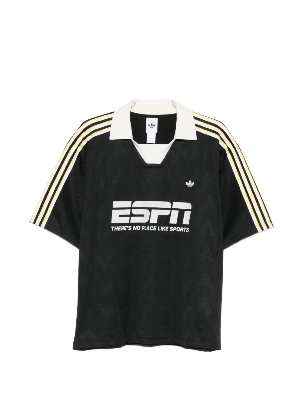 adidas Football Jersey striped T-shirt - Nero