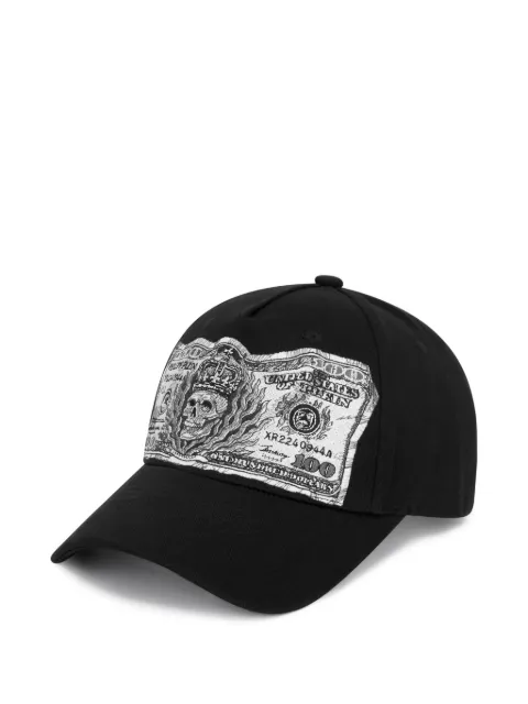 Philipp Plein Plein Dollar baseball cap