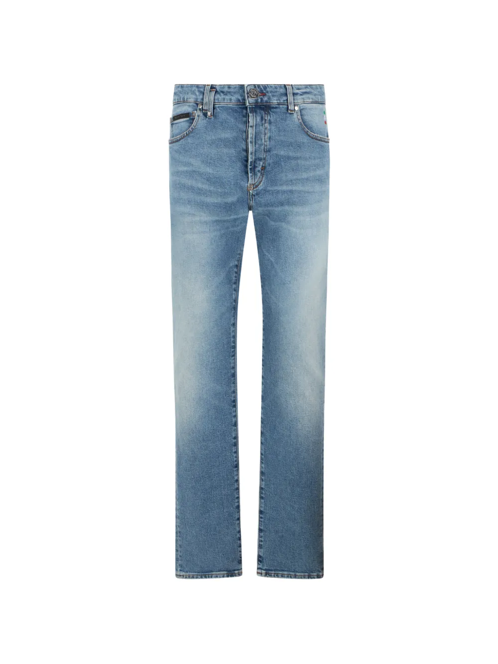 Philipp Plein Jeans Super Straight - Blu