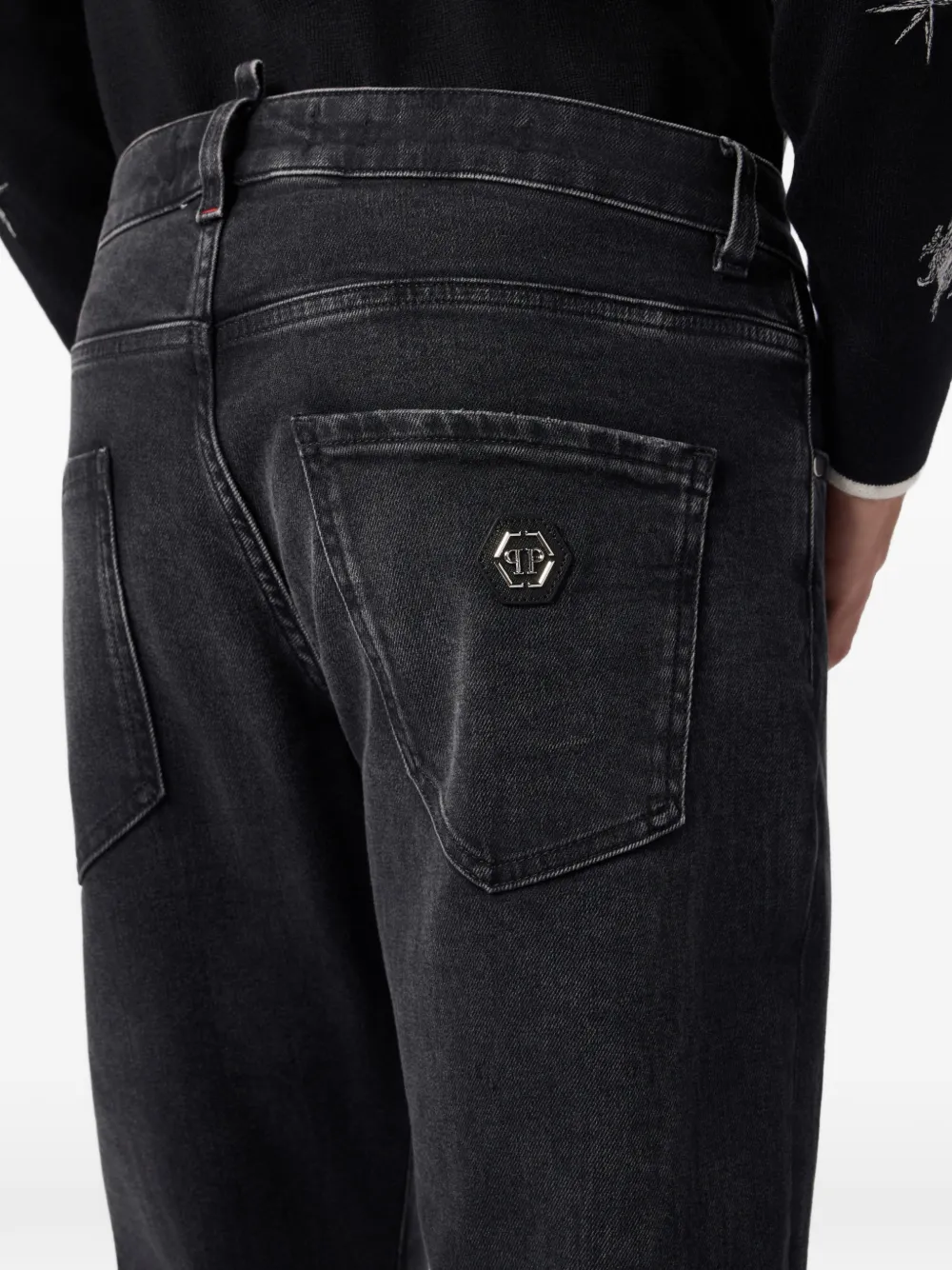 Philipp Plein Skinny jeans Zwart
