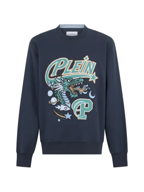 Philipp Plein sudadera con detalle bordado