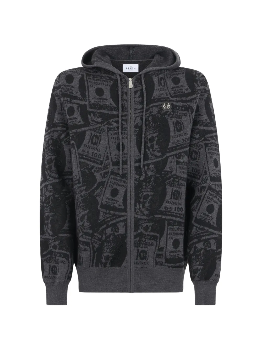 Philipp Plein Felpa con cappuccio - Grigio