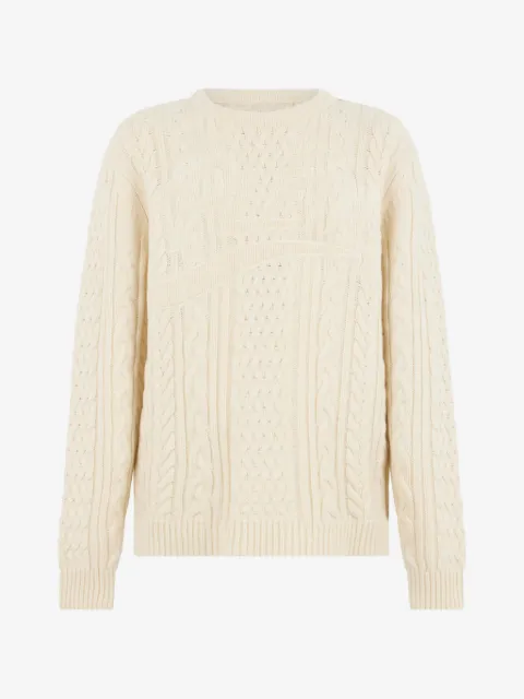Philipp Plein Plein Star cable-knit sweater