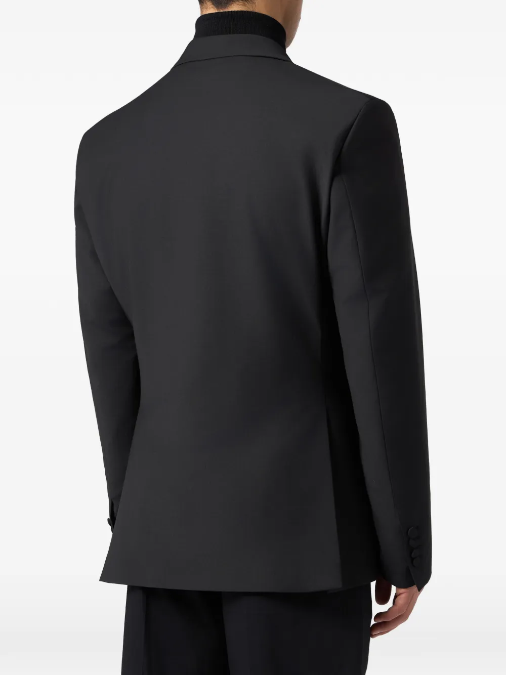 Philipp Plein Verfraaide blazer met knopen Zwart