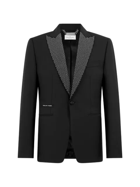 Philipp Plein embellished buttoned blazer