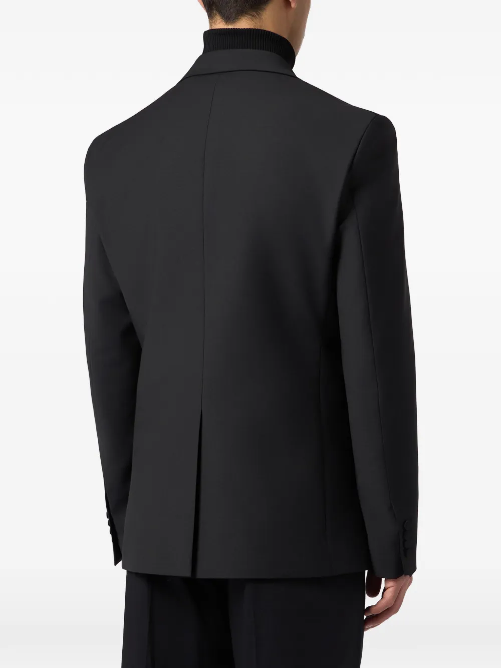 Philipp Plein Dragon blazer met kralen Zwart