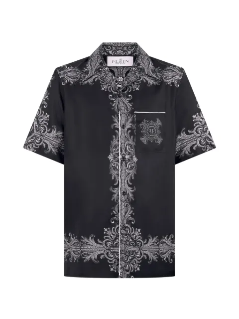 Philipp Plein camisa con estampado Barocco
