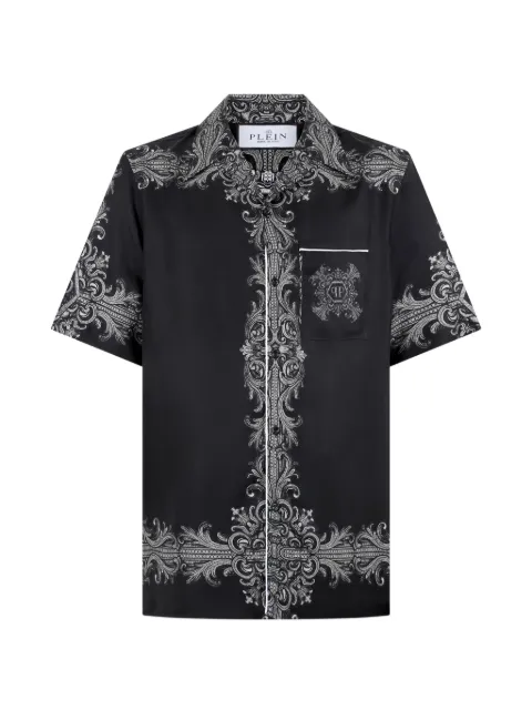 Philipp Plein camisa con estampado Barocco