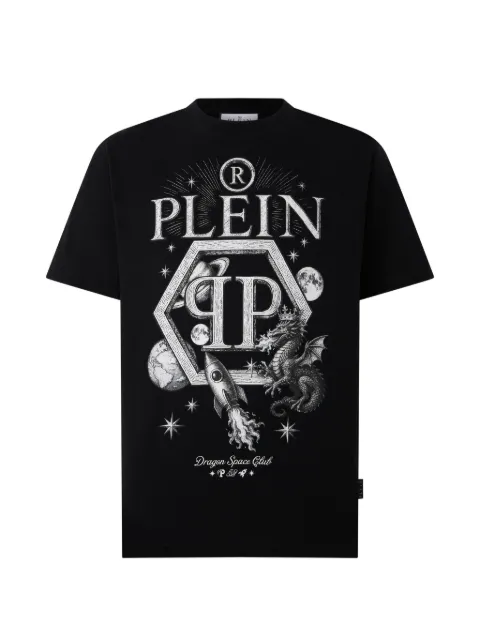 Philipp Plein dragon-print Hexagon T-shirt