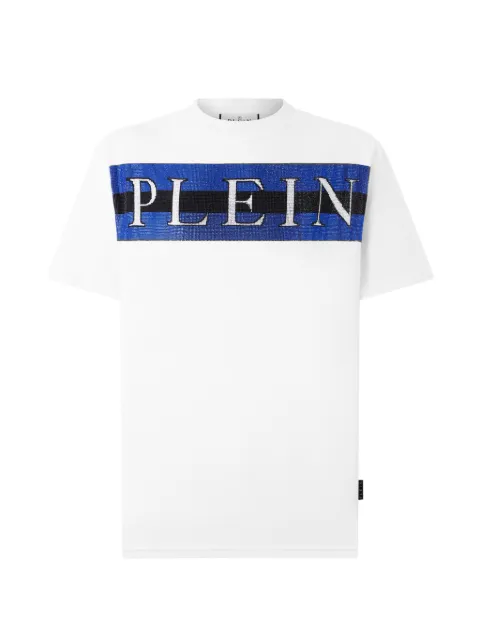 Philipp Plein playera con logo estampado
