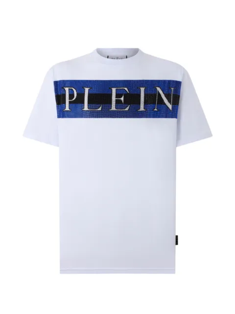 Philipp Plein playera con logo estampado