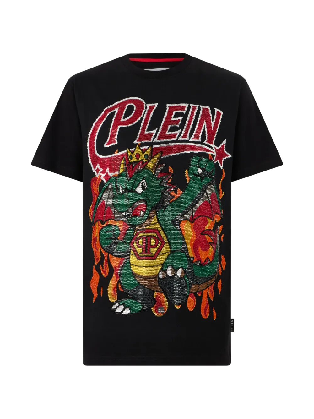Philipp Plein T-shirt con decorazione - Nero