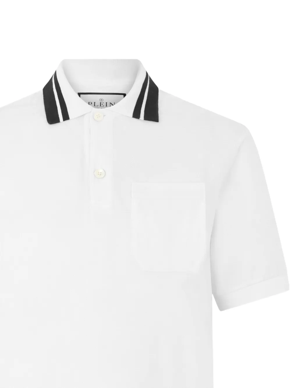 Philipp Plein Poloshirt met borstzak Wit