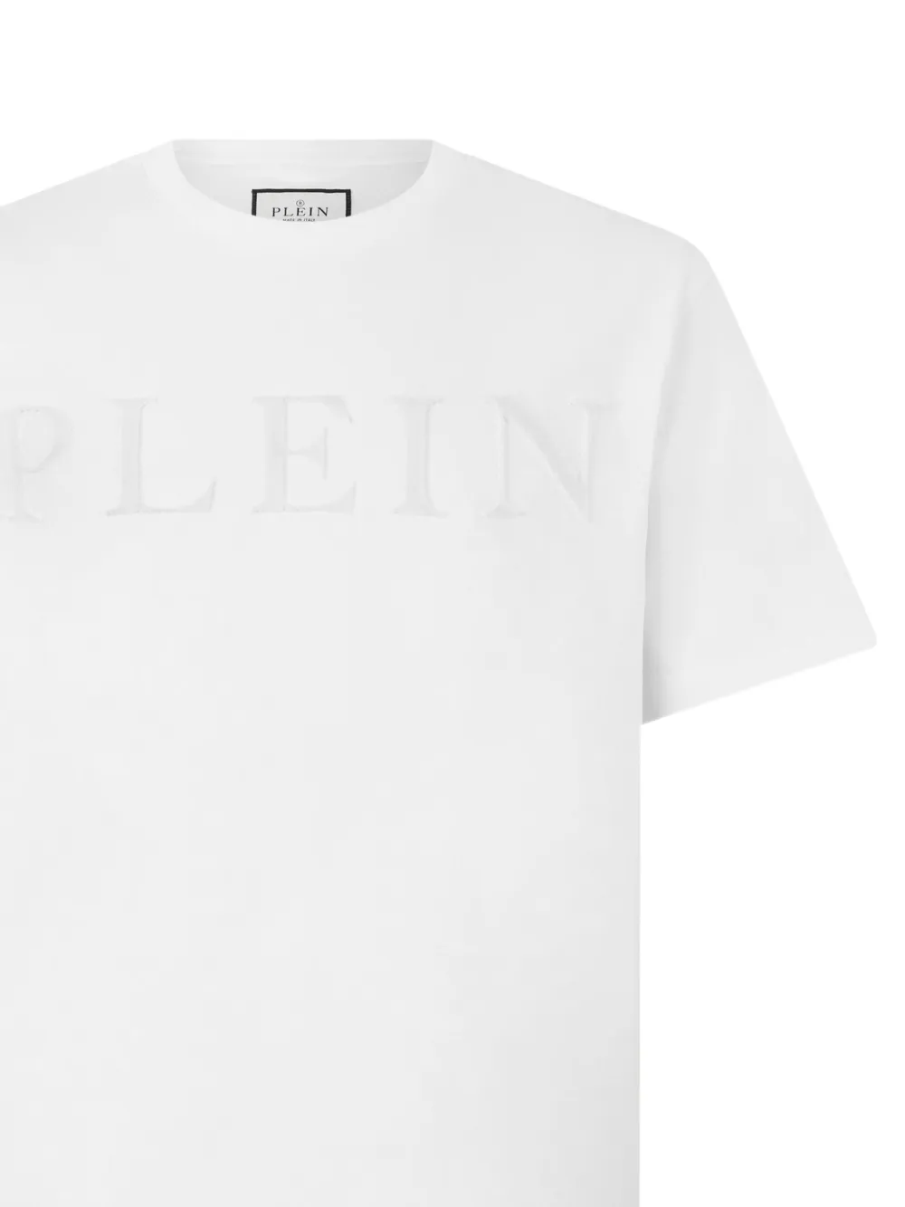 Philipp Plein T-shirt met logodetail Wit