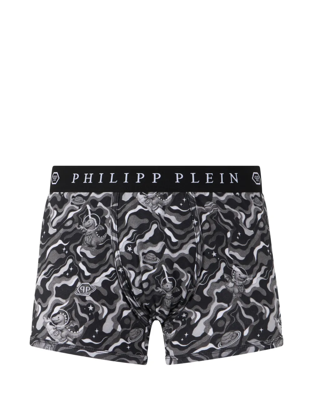Philipp Plein Baby Dragon boxershorts Zwart