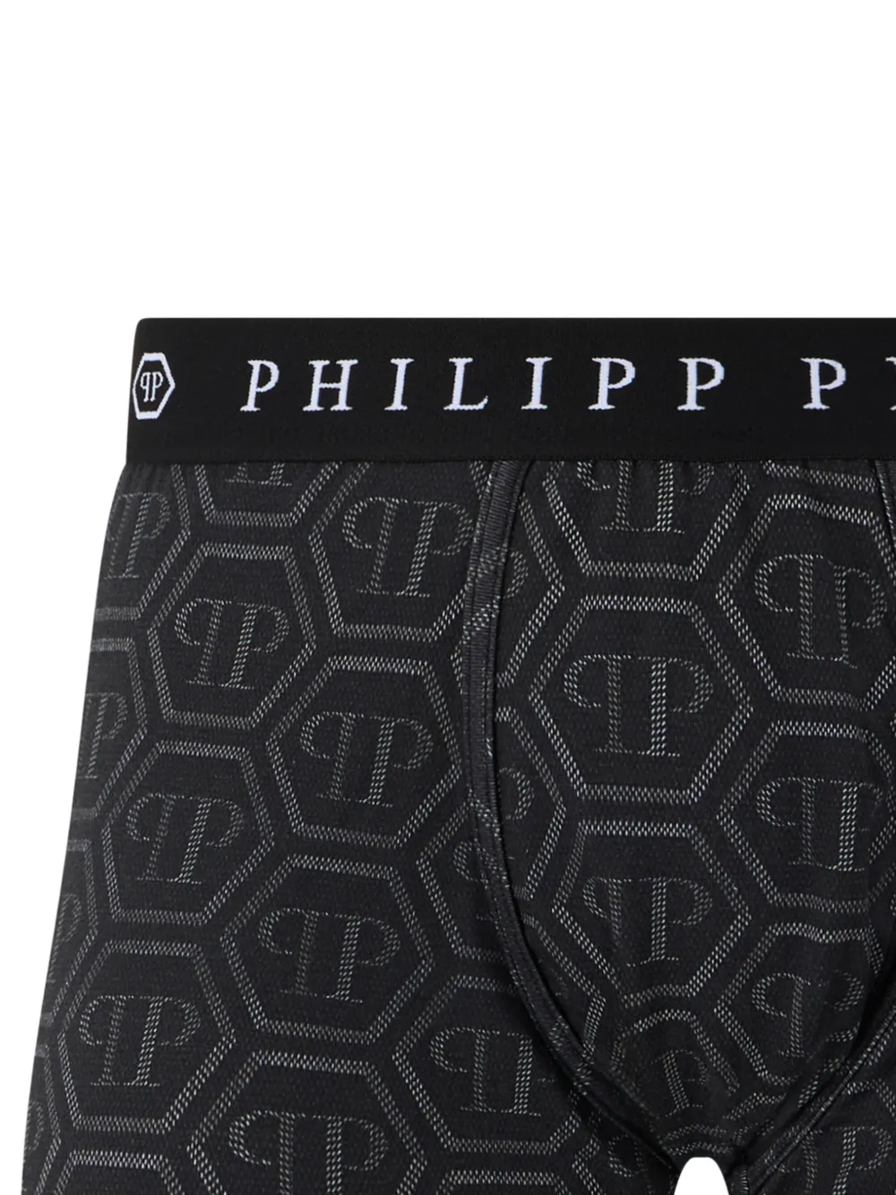 Philipp Plein Boxershorts met monogram Zwart