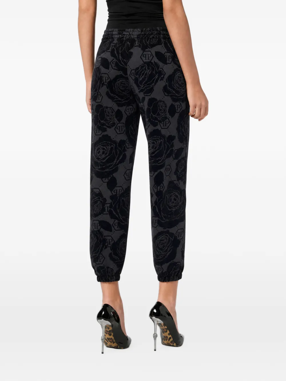 Philipp Plein Joggingbroek met monogram Grijs