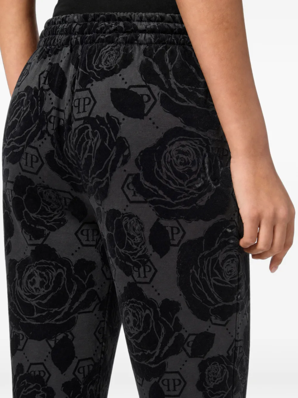 Philipp Plein Joggingbroek met monogram Grijs