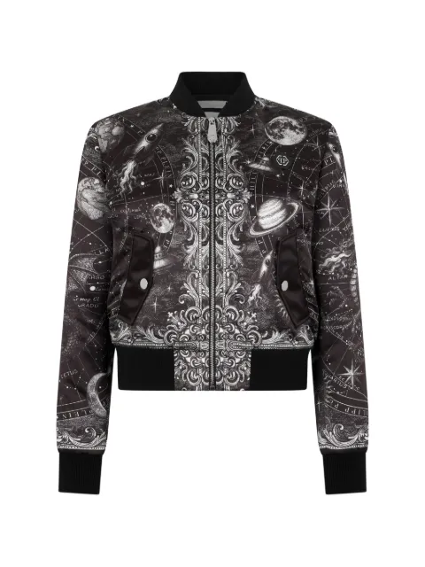 Philipp Plein chamarra bomber Zodiac