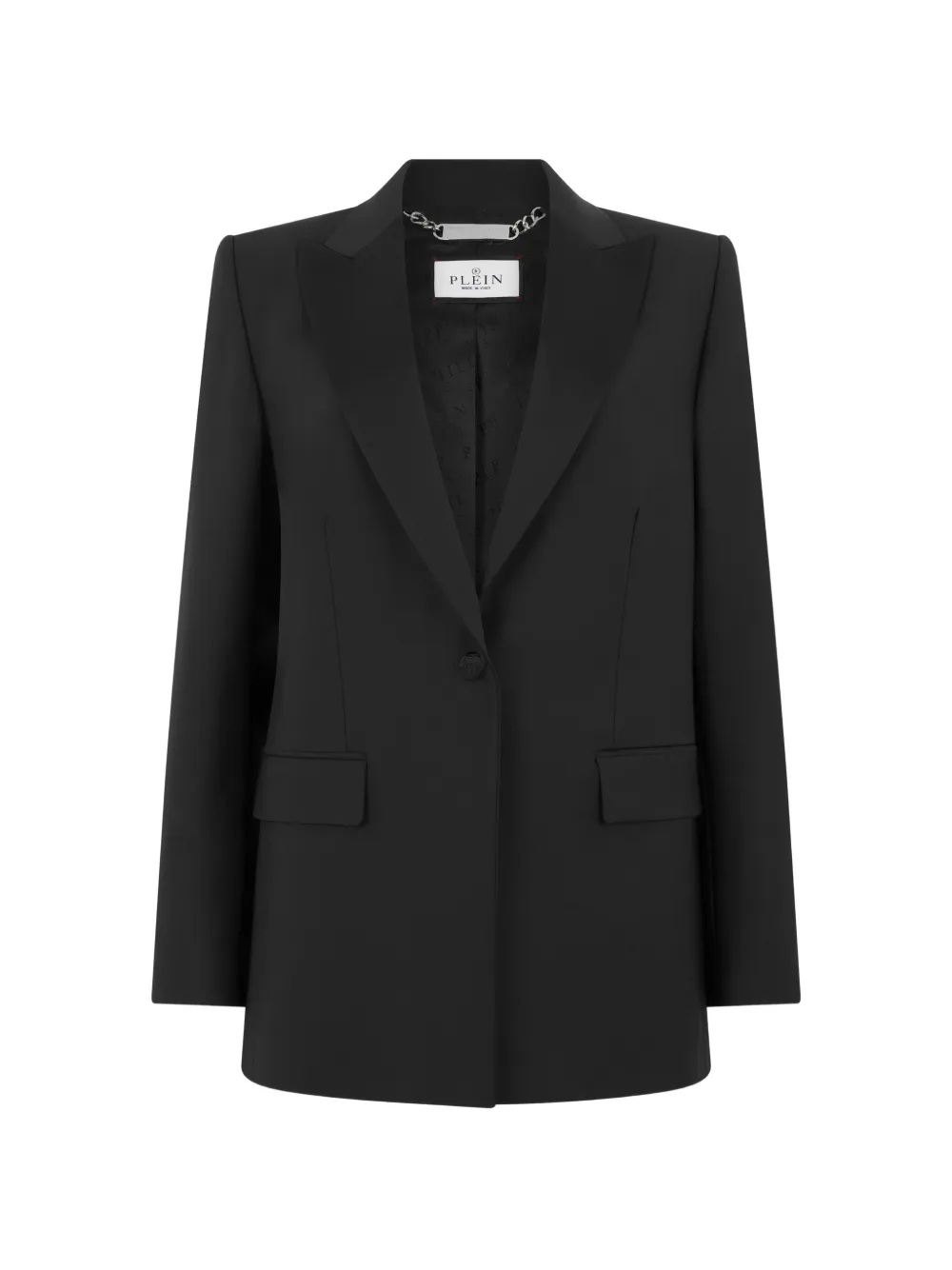 Philipp Plein Blazer in boyfriend-fit Zwart