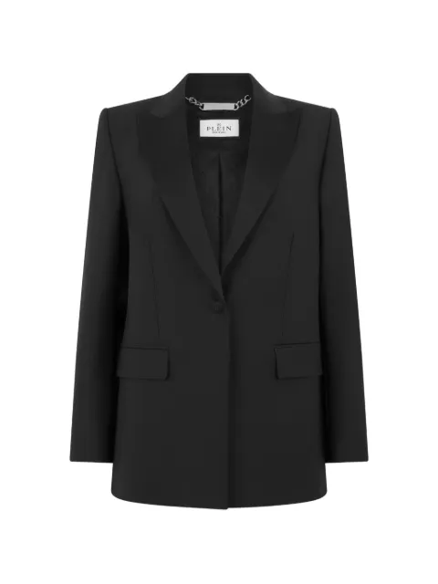 Philipp Plein boyfriend's fit blazer Baroque Skull