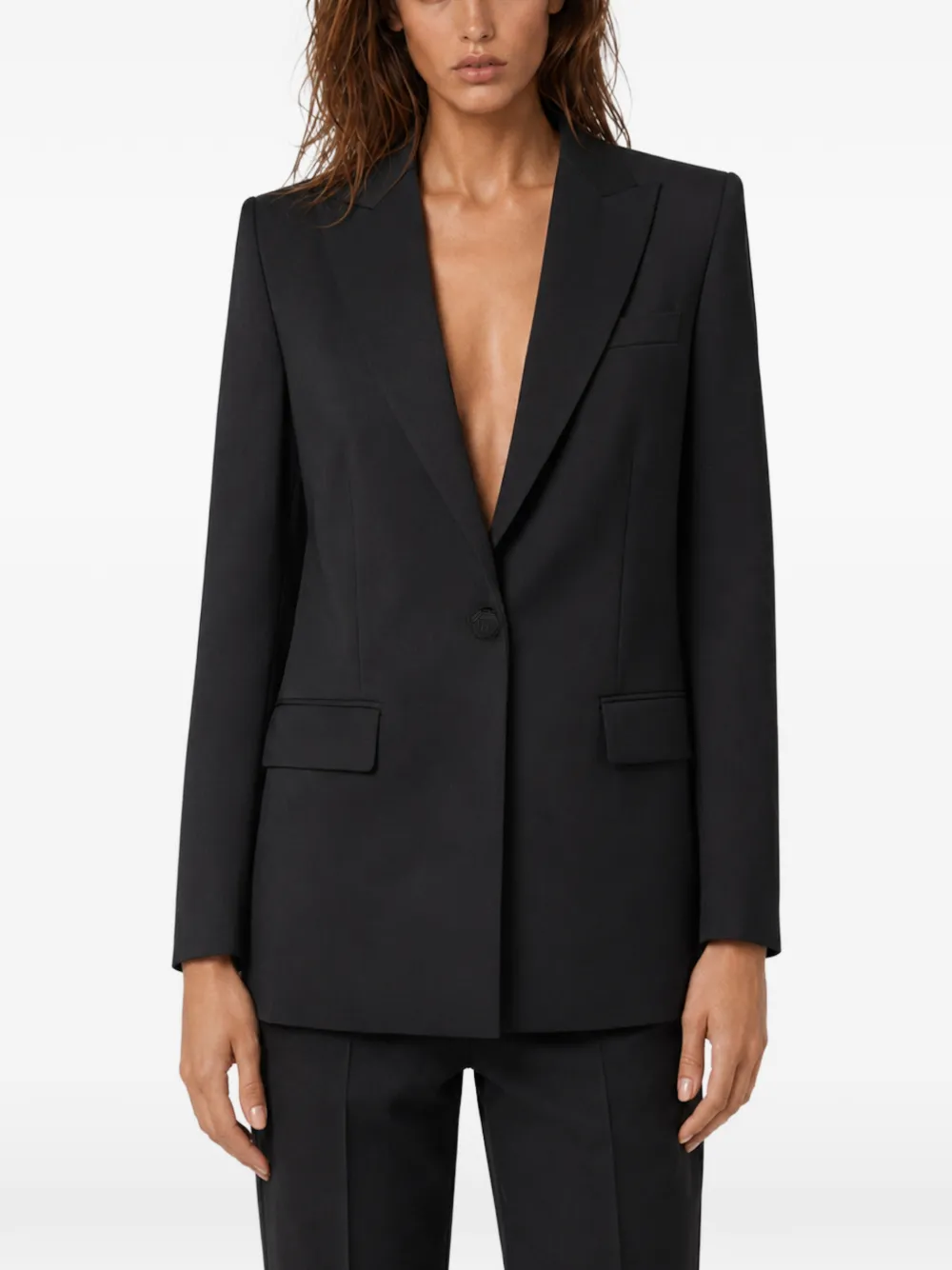 Philipp Plein Blazer in boyfriend-fit Zwart