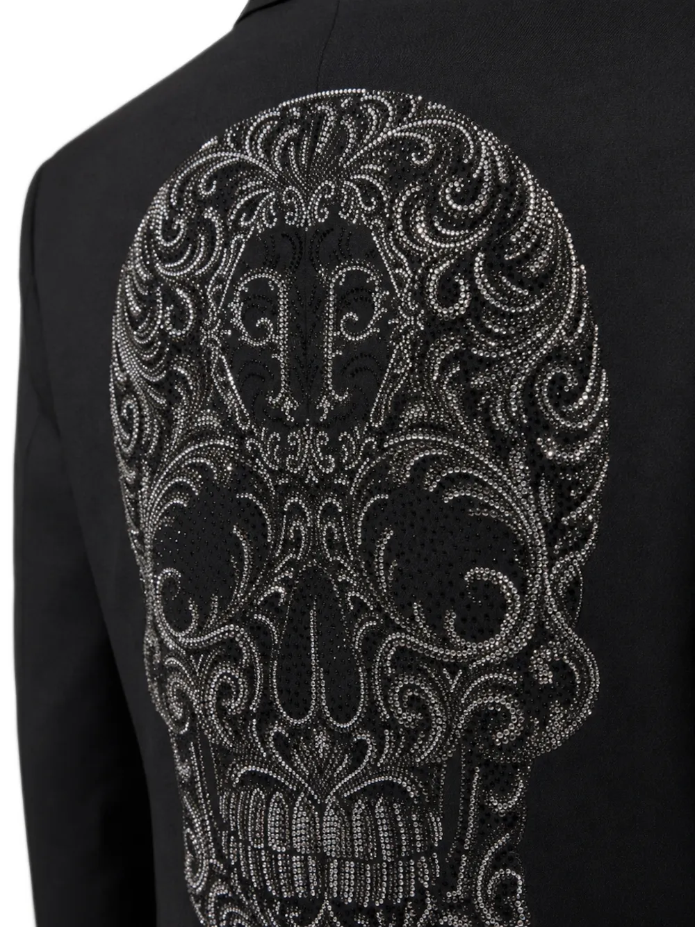 Philipp Plein Blazer in boyfriend-fit Zwart