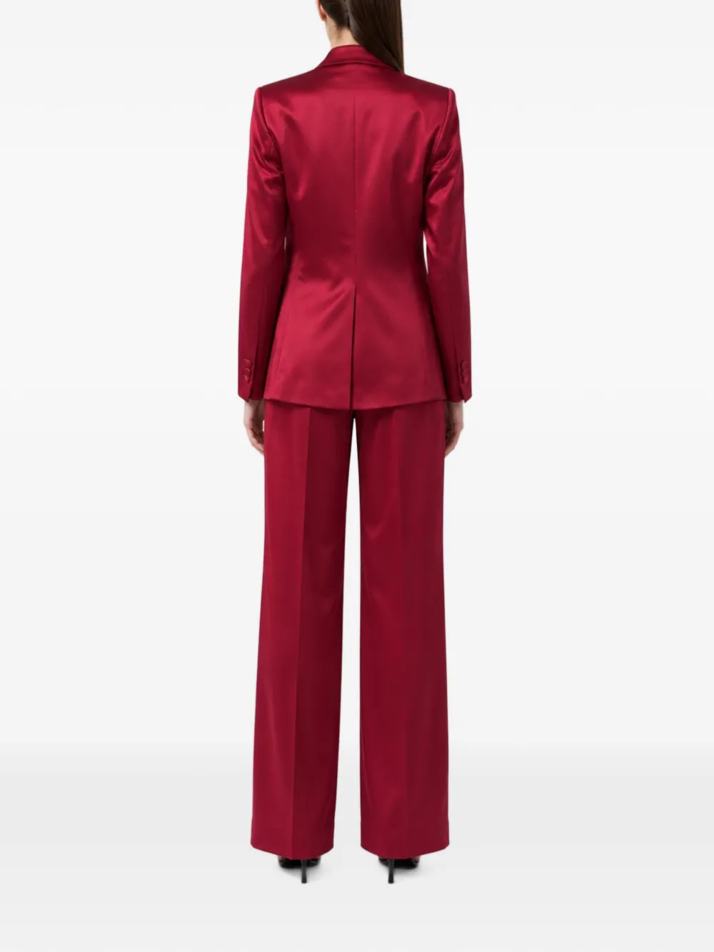 Philipp Plein Blazer met dubbele rij knopen en bloemapplicatie Rood