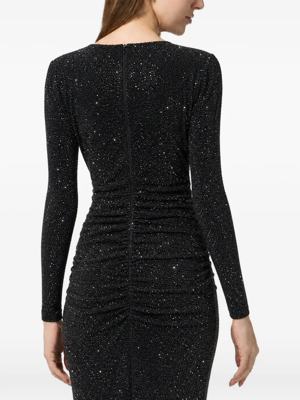 Philipp Plein Maxi-jurk met stras Zwart