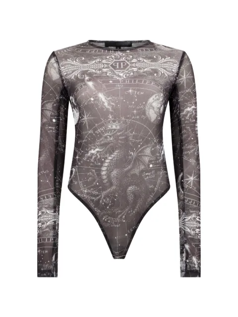 Philipp Plein Zodiac body med tryck och tryck