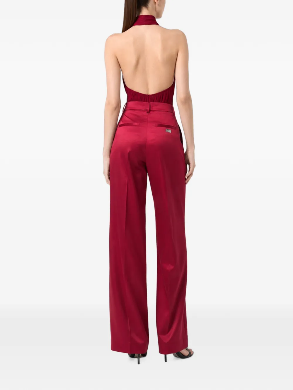 Philipp Plein Dame Fit broek Rood
