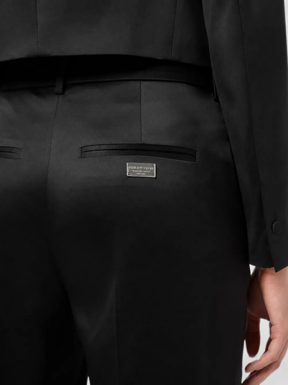 Philipp Plein Straight broek Zwart