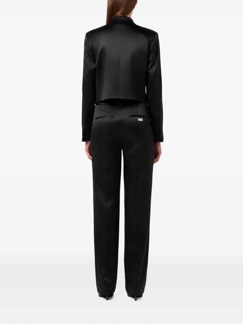 Philipp Plein Straight broek Zwart