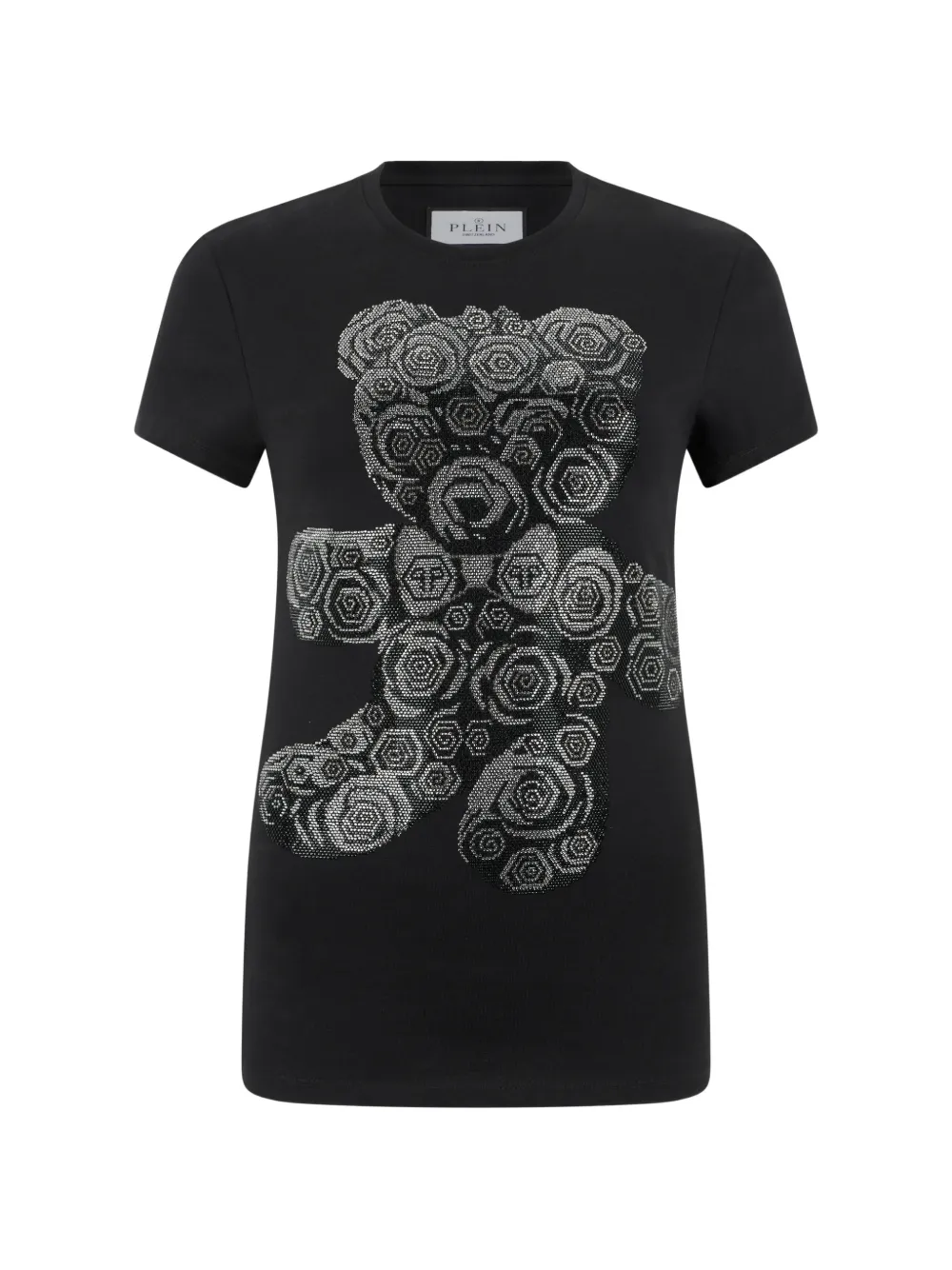 Philipp Plein T-shirt Flower Teddy - Nero