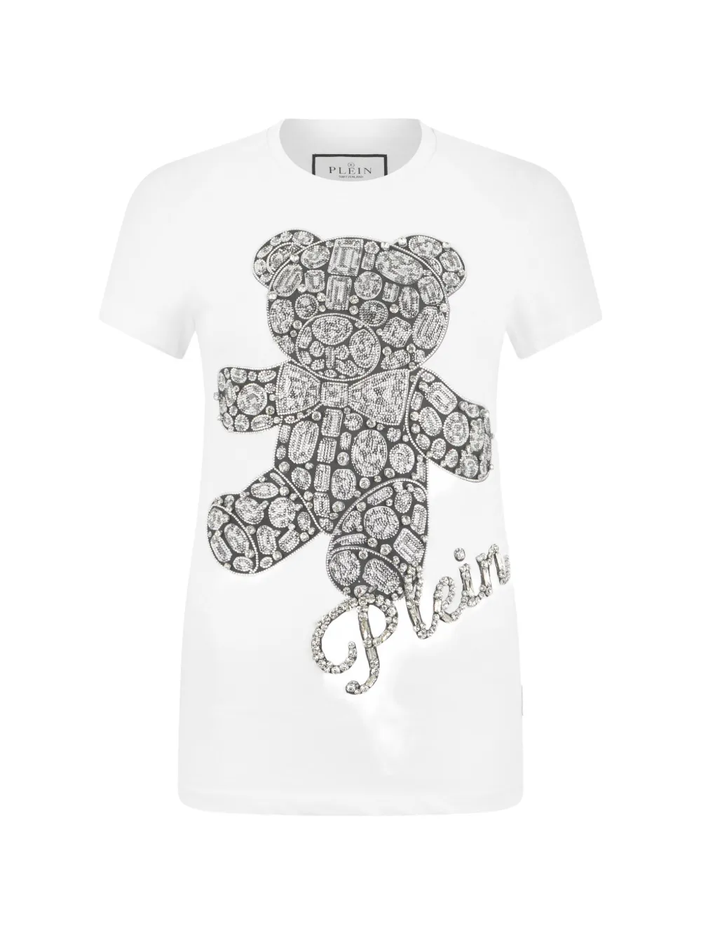 Philipp Plein Sexy Pure fit T-shirt Teddy crystal