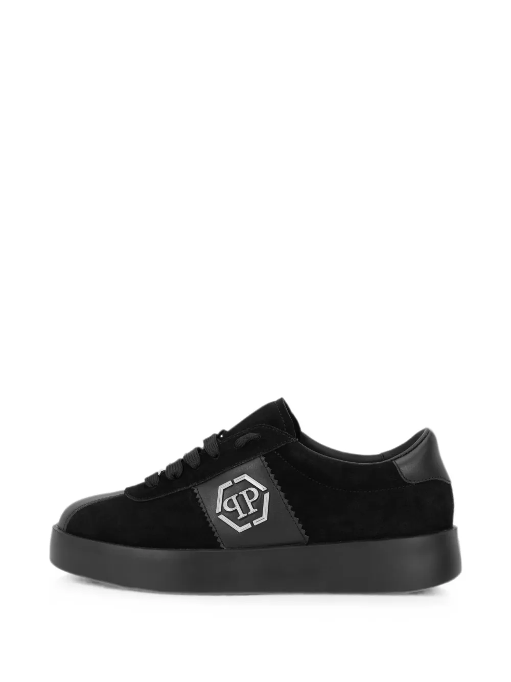 Philipp Plein Hexagon low-top sneakers Zwart